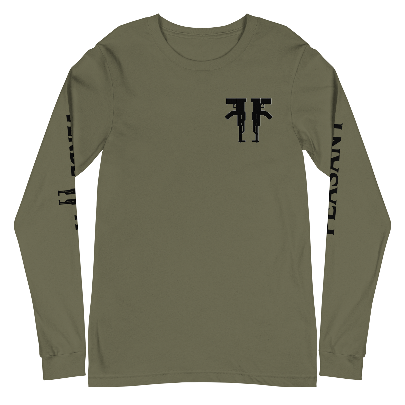 2X-AK Long Sleeve Mil Green